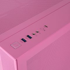 Thermaltake View 380 Bubble Pink 4x120mm ARGB Fanlı Back-Connect Destekli MidTower ATX Kasa