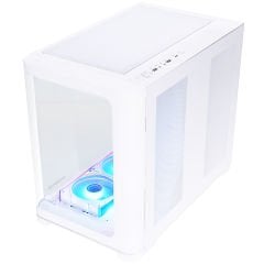 GameBooster GB-G2852W Curved Temperli Camlı Type-C 3.1 7*12cm ARGB Fan Seaview ATX Gaming Beyaz Kasa