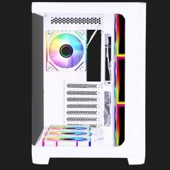 GameBooster GB-G2852W-850W 80+ BRONZE Curved Cam Type-C3.1 7*12cm ARGB Fan Seaview Gaming Beyaz Kasa