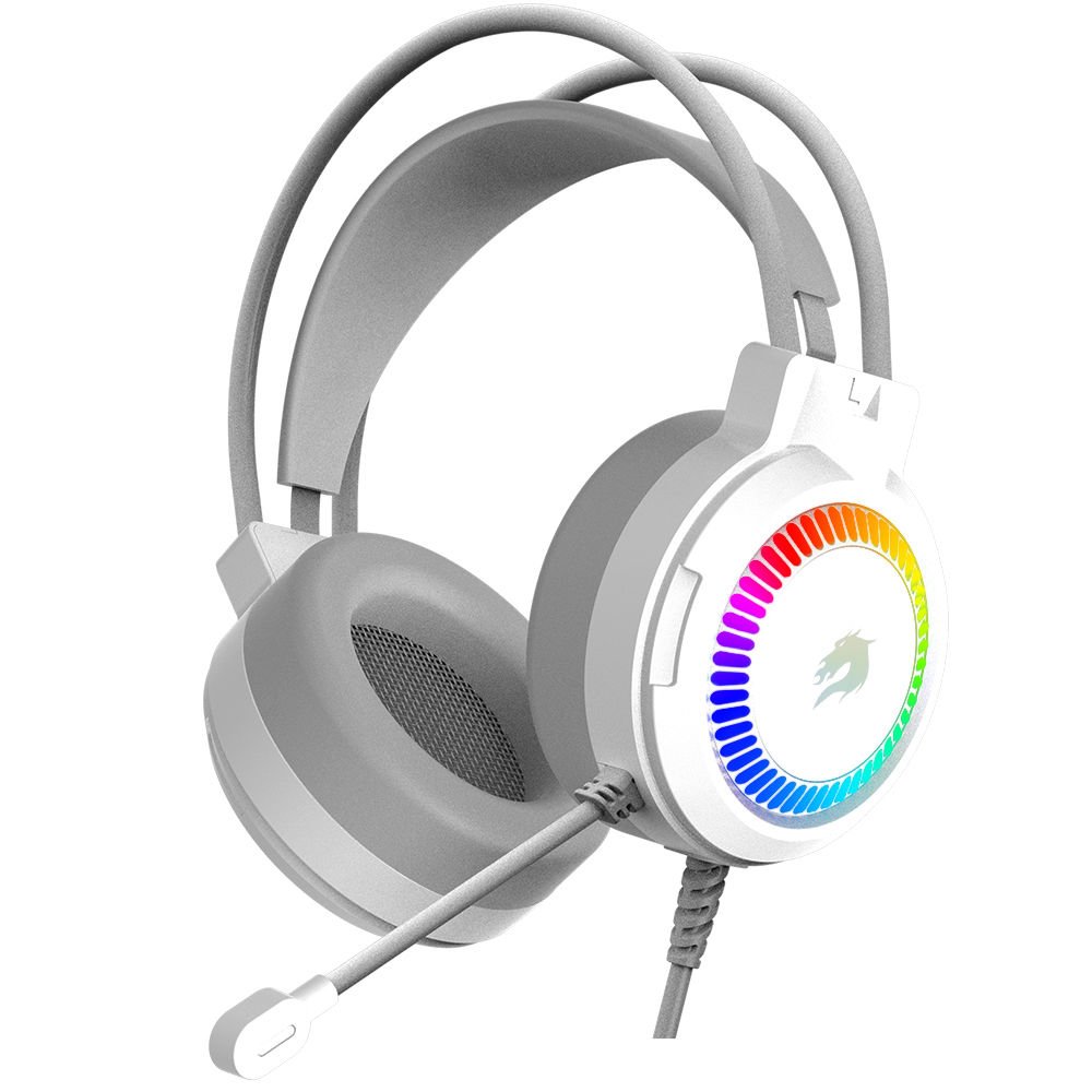GameBooster H02W Hammer Beyaz Rainbow Streo Oyuncu Kulaklığı
