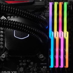 GSKILL TRIDENT Z RGB LED DDR4-4000Mhz CL18 128GB (4X32GB) QUAD (18-22-22-42) 1.4V Bellek Kiti