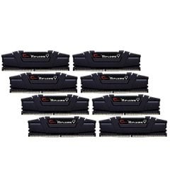 GSKILL RipjawsV Siyah DDR4-3600Mhz CL16 256GB (8X32GB) QUAD2 (16-22-22-42) 1.35V Bellek Kiti