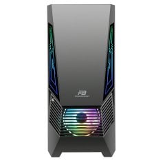 PowerBoost VK-G2051S USB 3.0 ATX ARGB Fan & Strip Siyah Kasa (PSU Yok)