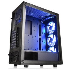 Thermaltake Versa J24 650W 80+ RGB 3x120mm Fan Tempered Glass Pencereli Mesh Panel Oyuncu Kasası