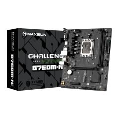 Maxsun Challanger B760M-N LGA1700 DDR5 6000 Mhz M.2 HDMI mAtx Intel Anakart