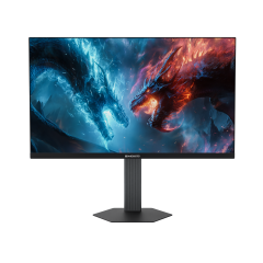GameBooster ATLAS DUAL FU48 27'' 4K UHD 240Hz - FHD 480Hz Fast IPS 0.5ms 2*HDMI + 2*DP HDR400 Hoparlörlü Pivot Flat Gaming Monitör