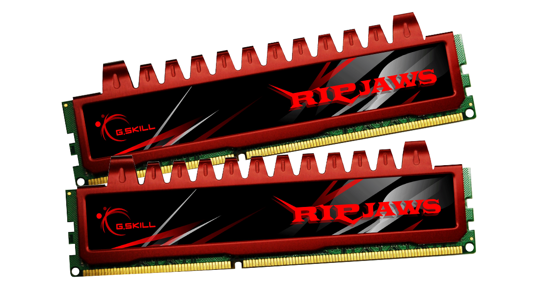 GSKILL Ripjaws DDR3-1600Mhz CL9 4GB (2x2GB) DUAL (9-9-9-24) 1.5V