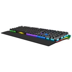 GameBooster G908 Bolt Rainbow Aydınlatmalı Blue Switch Mekanik Bileklikli Oyun Klavyesi