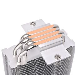 Thermaltake UX400 Beyaz 120Mm ARGB Fanlı, LGA1851/AM5 Uyumlu İşlemci Soğutucu