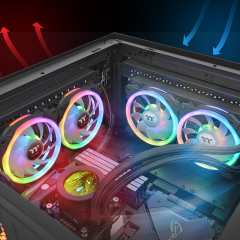 Thermaltake SWAFAN Duo ARGB 3x140mm Fanlı + Kontrolcülü Kasa Fan Kiti(Kopya)