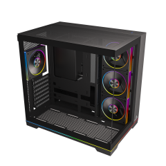 GameBooster NYVRA SYNC X 850w 80+ Bronze APFC 3.1 PCI-E 5.1 4*ARGB PWM ARGB Şerit SeaView Gaming