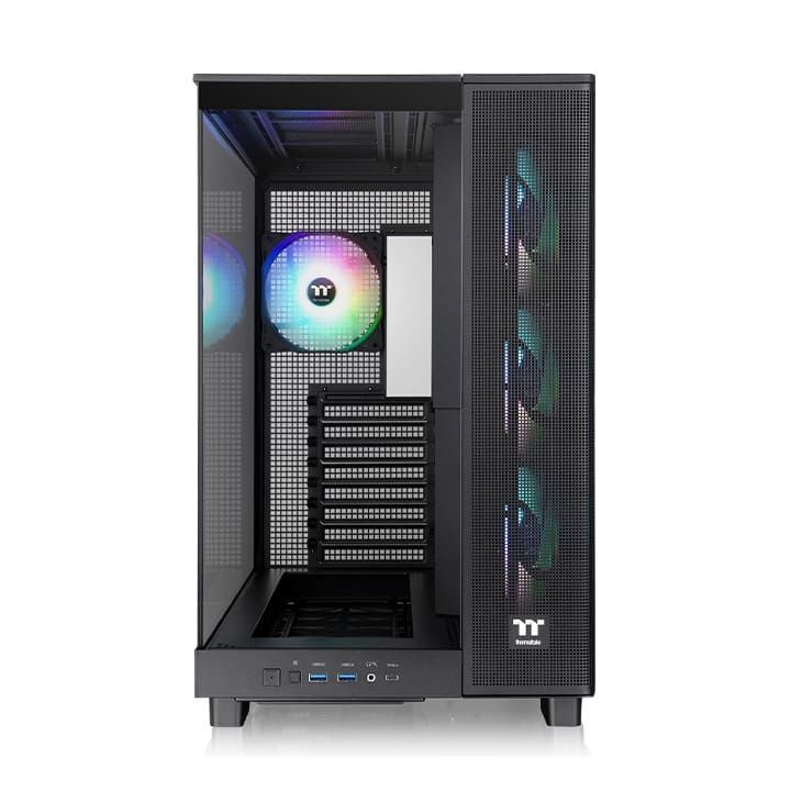 THERMALTAKE View 380XL Siyah 850W 80PLUS GOLD 4x120mm ARGB Fanlı Back-Connect ATX KASA
