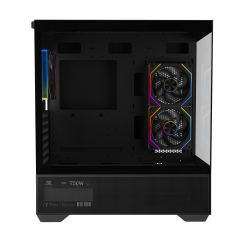 PowerBoost PB-J9031BM 750w 80+ Bronze APFC ATX 3.1 PCI-E 5.1 3*ARGB PWM SeaView Gaming Siyah Kasa
