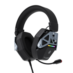 Gamebooster Forge RGB Virtual 7.1 Surround ENC Siyah Gaming Kulaklık