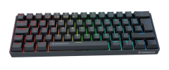 GameBooster Syma RGB Red 60M Switch Kablolu Siyah Mekanik Gaming Klavye