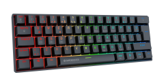 GameBooster Syma RGB Red 60M Switch Kablolu Siyah Mekanik Gaming Klavye