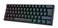 GameBooster Syma RGB Red 60M Switch Kablolu Siyah Mekanik Gaming Klavye