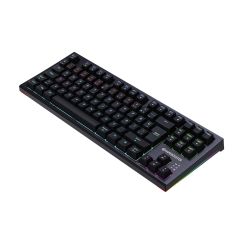 GameBooster Lumin RGB Red Switch Kablolu Siyah Mekanik Gaming Klavye
