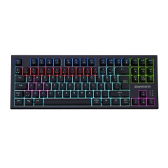 GameBooster Lumin RGB Red Switch Kablolu Siyah Mekanik Gaming Klavye
