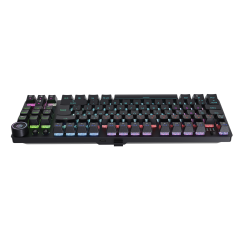 GameBooster Ryba Rainbow Blue Switch Triple Mode Siyah Mekanik Gaming Klavye