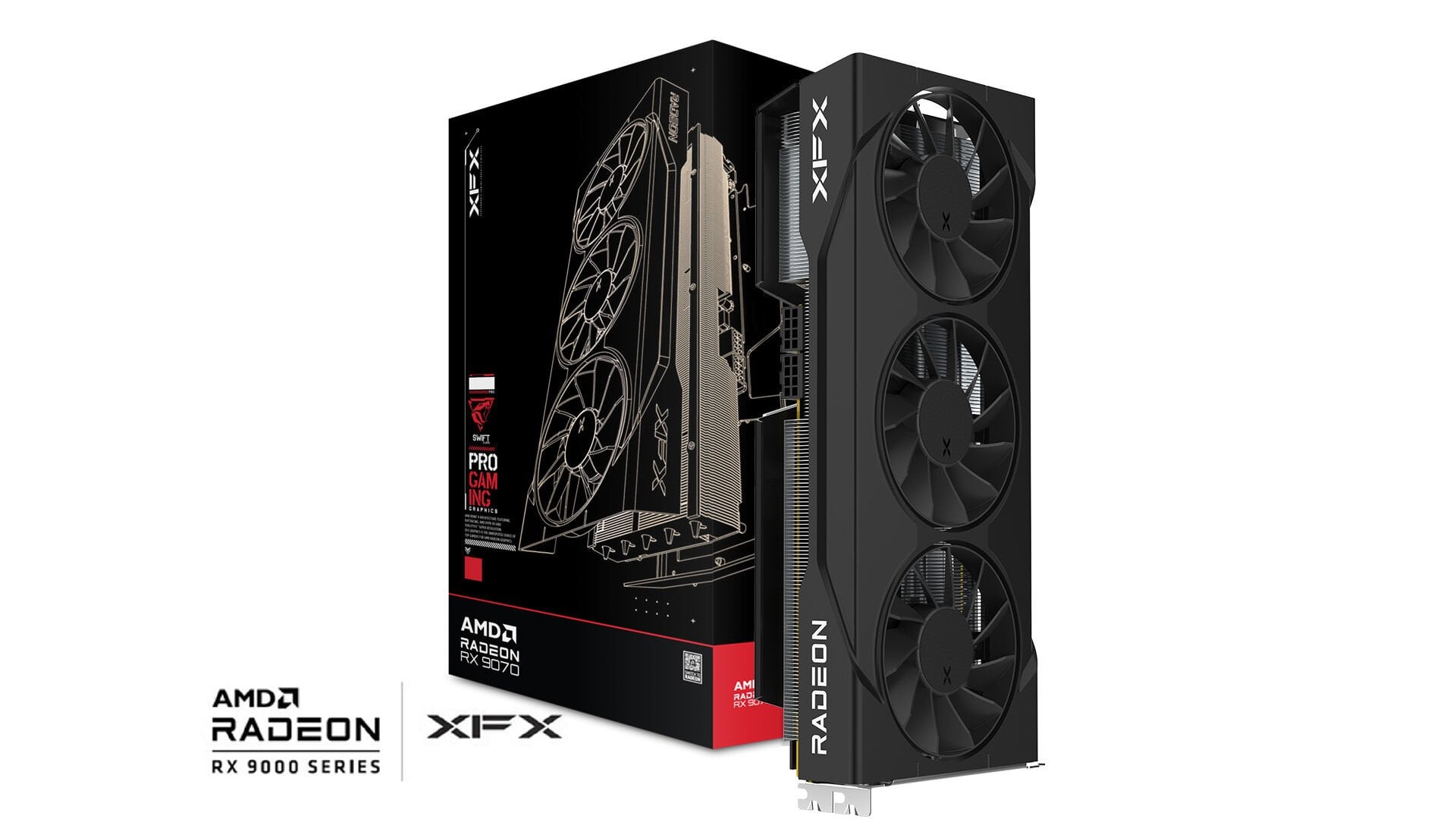 XFX SWIFT RADEON RX 9070 GRE GAMING 12GB GDDR6 192Bit AMD Ekran Kartı