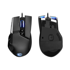 EVGA X17 Kablolu, Siyah, Özelleştirilebilir, 16.000 DPI, 5 Profil, 10 Düğme, Ergonomik Gaming Mouse