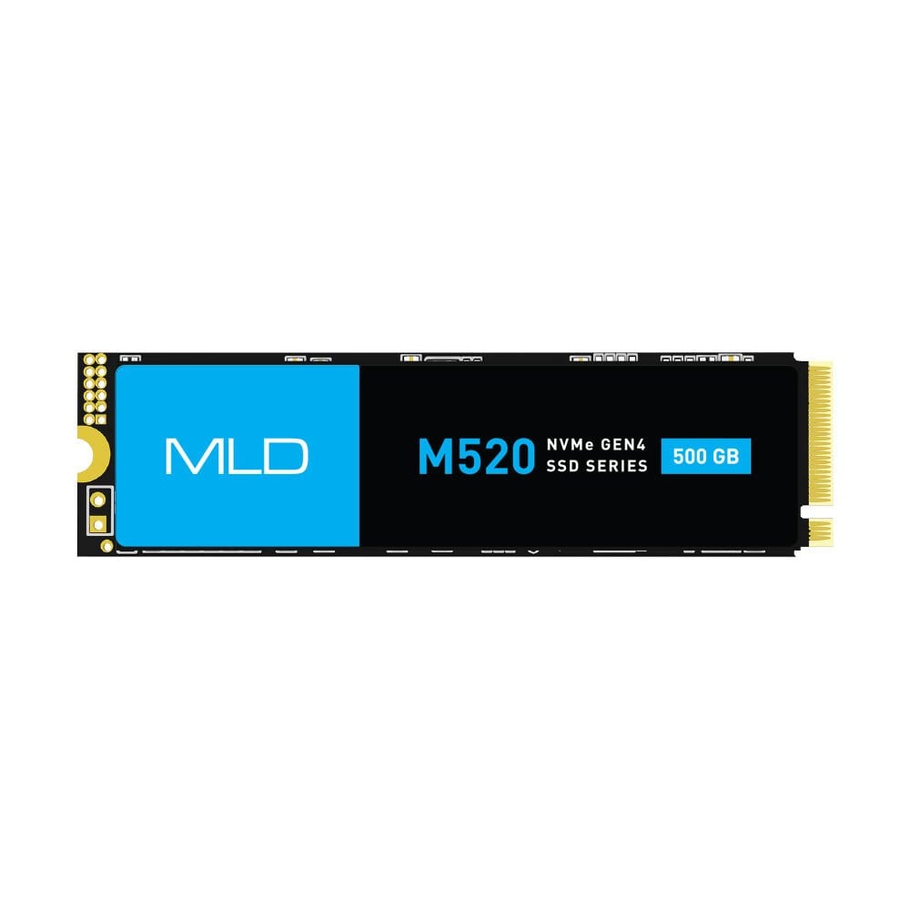 MLD M520 500GB NVME 2280 Gen4x4 SSD R:5000/ W: 2500 MB