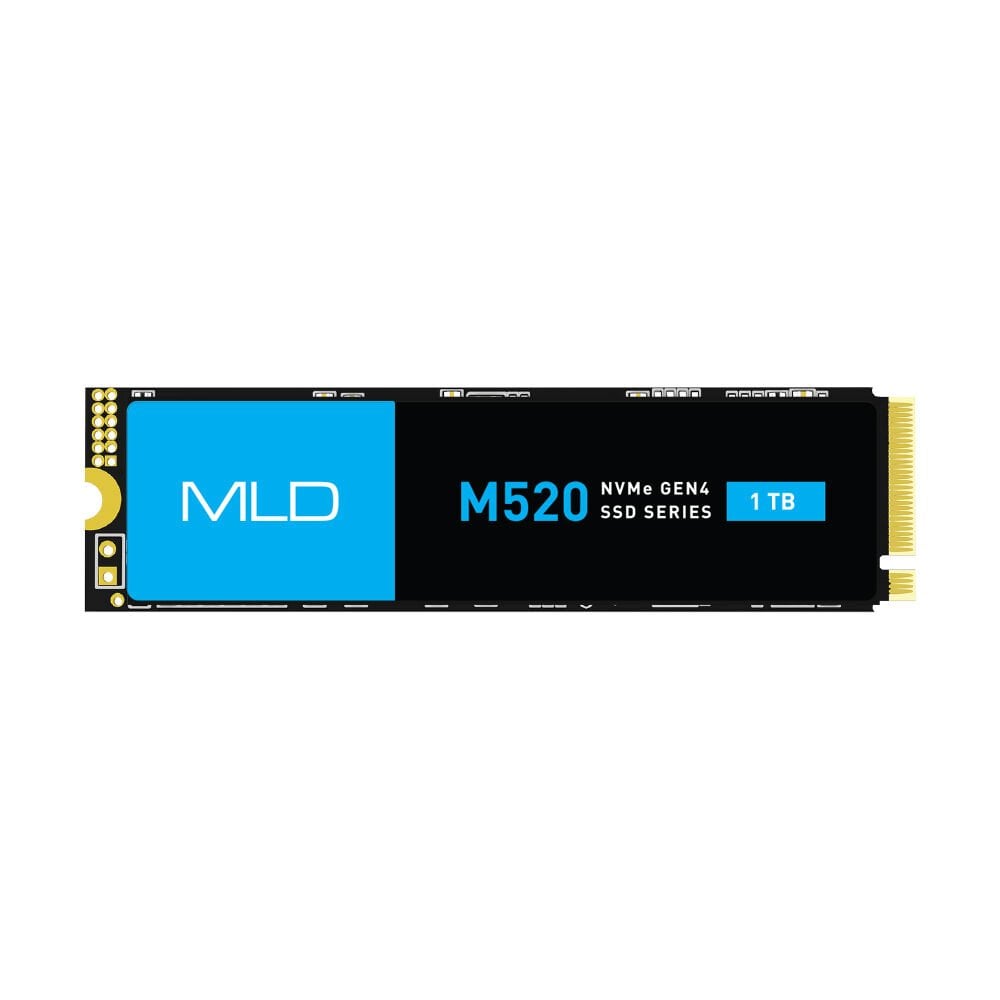 MLD M520 1TB NVME 2280 Gen4x4 SSD R:5000/ W: 2500 MB