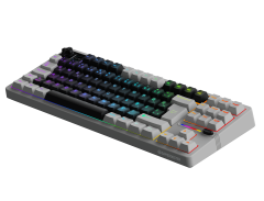GameBooster LYNRA RGB Gasket LCD 3 Mode Hot-Swap Oil Switch PBT Keycaps Gaming Klavye