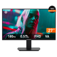 GameBooster EDGE FF18 27'' 180Hz 0.5ms FHD VA HDMI+DP HDR Gaming Monitör