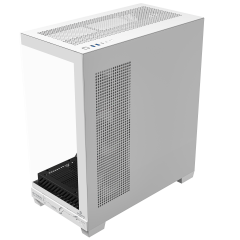 GameBooster NYVRA ULTRA Type-C 4*ARGB PWM Fan ATX Tower SeaView Siyah&Beyaz Gaming Kasa (No PSU)