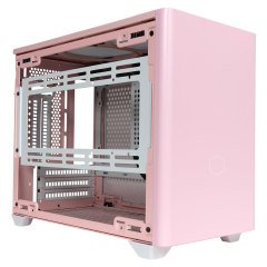 Cooler Master MasterBox NR200P Tempered Glass Mini-ITX, SFX PSU Destekli Bilgisayar Kasası Flamingo Pembe