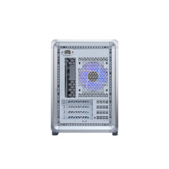 Cooler Master MasterFrame 400 ARGB TG 1x120 Micro ATX Alüminyum Gri Mini Tower Kasa