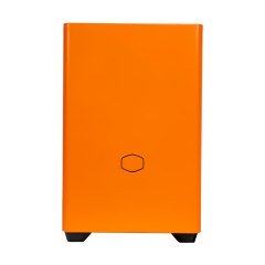 Cooler Master MasterBox NR200P Tempered Glass Mini-ITX, SFX PSU Destekli Bilgisayar Kasası Günbatımı Turuncu