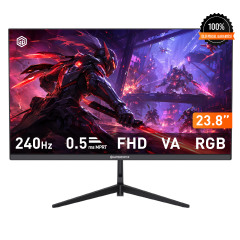 GameBooster RUVIE EF24 23.8'' 240Hz 0.5ms FHD VA 2*HDMI+DP HDR10 RGB Gaming Monitör