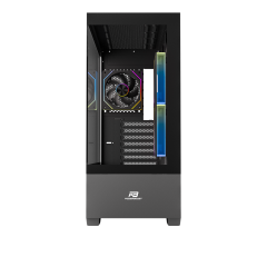 PowerBoost PB-J9031B 750w 80+ Bronze APFC ATX 3.1 PCI-E 5.1 3*ARGB PWM SeaView Gaming Siyah Kasa